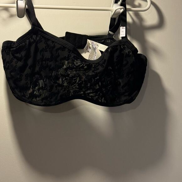 PINK Victoria's Secret Black Full-Coverage Bra - Picture 2 of 7
